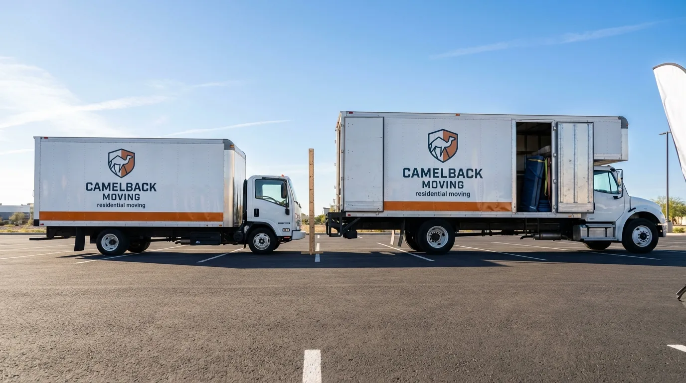 Moving truck size capacity guide in Moultonborough